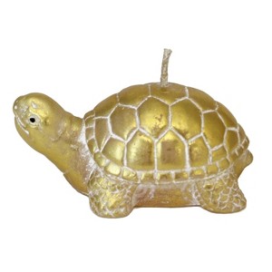 Beachcombers Gold Turtle Candle - 1 of 1