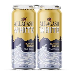 Allagash White Wheat Beer - 4pk/16 fl oz Cans - 1 of 1