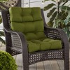 Kensington Garden 24"x22" Outdoor High Back Chair Cushion - 2 of 4