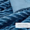 Intelligent Design Avril Fluffy Ribbed Plush Comforter Set - 3 of 4