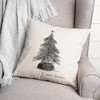 Creative Products Neutral Christmas Tree 18 x 18 Indoor / Outdoor Pillow - 3 of 3