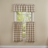 Park Designs Buffalo Check Natural Tiers 72" x 36" - 2 of 3