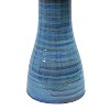 Sunnydaze Outdoor Weather-Resistant Garden Patio Simply Elegant High-Fired Smooth Ceramic Hand-Painted Bird Bath - 4 of 4