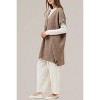 Women's long sweater vest - GRADE & GATHER - 3 of 4