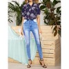 HAPPY BAY Hawaiian Shirts Womens Casual Tops Summer Button Down Beach Party Blouses Short Sleeve Tropical Vacation Button Up Tee Shirts - 4 of 4