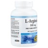 Natural Factors L-Arginine, 500 mg, 180 Vegetarian Capsules - 4 of 4