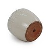 Vynxaria Modern Ceramic Flowerpot - Elegant Planter for Indoor & Outdoor Use - 2 of 4