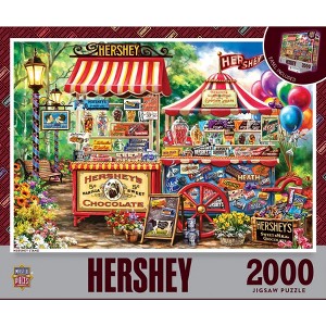 MasterPieces 2000 Piece Jigsaw Puzzle - Hershey's Candy Stand Nostalgia - Chocolate Lovers - 1 of 4