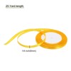 Unique Bargains Double Face Wide Satin Ribbon with Gold Edges for Wedding Bouquet - 2 of 4