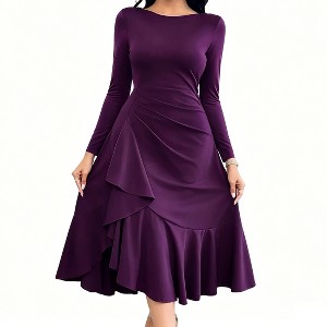 ruffle side midi dress Green Floral Side Cutout Ruffle Midi Dress  PinkBlush