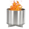 16.5 Inch Stainless Steel Smokeless Outdoor Fire Pit, Burning Wood, Particles,Coal, Perfect for Bonfire, Camping, Picnic, Family Gatherings - 2 of 4
