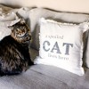 Pavilion Gift Company - Spoiled Cat - 18" Throw Pillow Cover - Throw Pillow Covers - 2 of 4