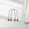 Unique Bargains Delicate Magnetic Buckle Curtain Strap Polyester Magnet Plastic 2 Pcs - 2 of 4