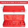 Hold N' Storage - Wrapping Paper Storage Container. Fits up to 27 Rolls 1.37" Diam. - image 3 of 4