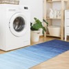 Machine Washable Runner Rugs 2x6 Modern Ombre Hallway Rugs with Non-Slip Backing, Non-Shedding Gradient Color Area Rugs for Entryway Kitchen Bedroom - 2 of 4