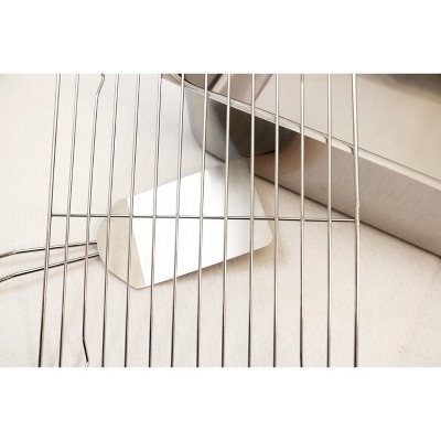 Stainless Steel Deep Dish Roaster with Rack and Cover