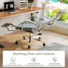 MaseiKar Ergonomic Office Chair with Lumbar Support – Breathable Mesh, Nylon Base, Wheels, and Armrests, Comfortable Swivel Chair for Home and Office - 4 of 4