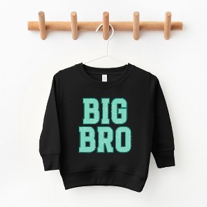 The Juniper Shop Big Bro Distressed Toddler Graphic Sweatshirt - 1 of 2
