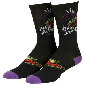 Adult Mountain Dew Pitch Black Logo Crew Socks - 1 of 4