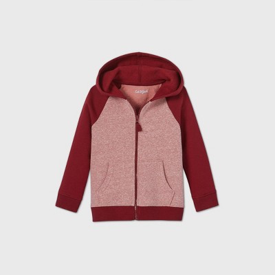 red zip up hoodie target