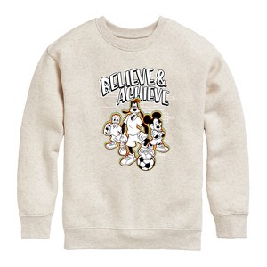 Boys' - Disney - Standard Sports Graphic Long Sleeve Fleece Sweatshirt - 1 of 4