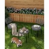 3 Pieces Patio Set Outdoor Wicker Bistro Set All-Weather Rattan Deck Conversation Set of 3 with Table & Cushions for Deck Patio Balcony Backyard - 2 of 4