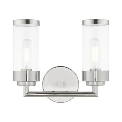 Livex Lighting Hillcrest 2 - Light Vanity in  Polished Chrome