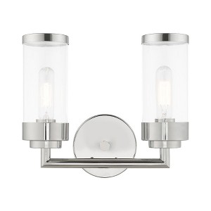 Livex Lighting Hillcrest 2 - Light Vanity in  Polished Chrome - 1 of 4