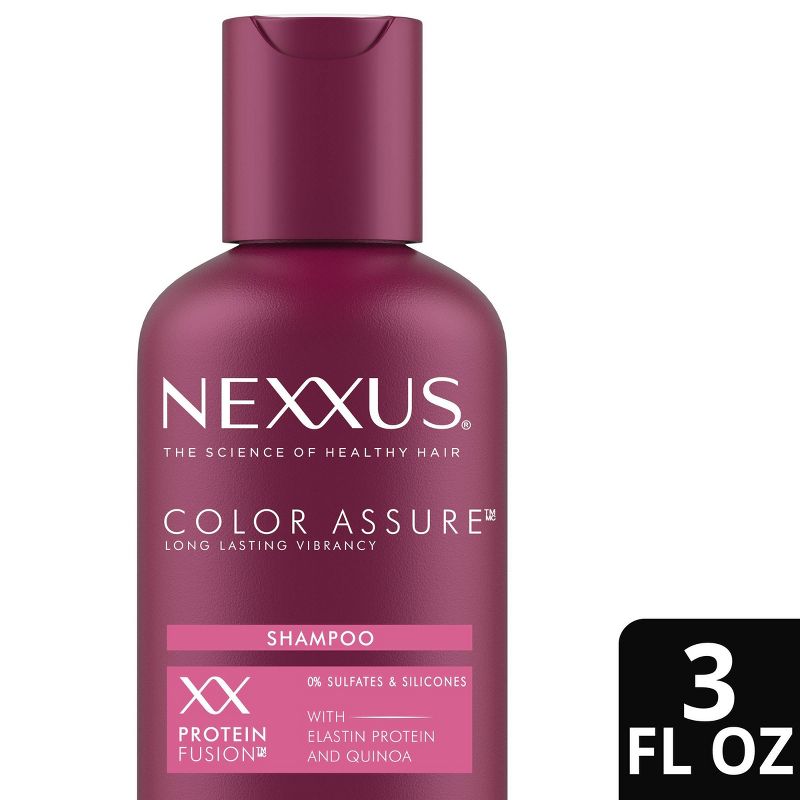 Nexxus Color Assure Sulfate-Free Shampoo For Color-Treated Hair with ProteinFusion Travel Size - 3 fl oz, 1 of 8