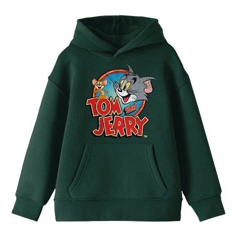 Tom And Jerry Terrance Men's White Hoodie : Target