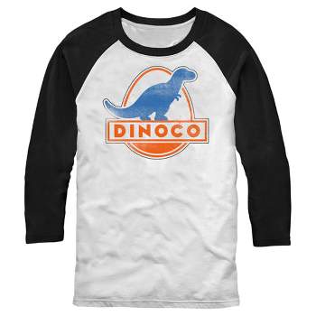 Men's Cars Dinoco Classic Logo Baseball Tee