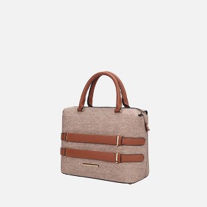 MKF Collection Leila Women’s Vegan Leather Satchel Handbag by Mia K - 1 of 4