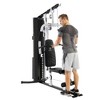 Marcy 150 lb Stack Home Gym, Full Body Strength Training Dual-Function Workout Machine with Lat Bar, Ankle Strap, and Weight Stack Lock, Black - 3 of 4
