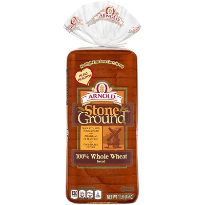 Arnold Stone Ground Wheat Bread - 16oz