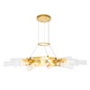 CWI Lighting Collar 14 Light Chandelier With Satin Gold Finish - 2 of 4
