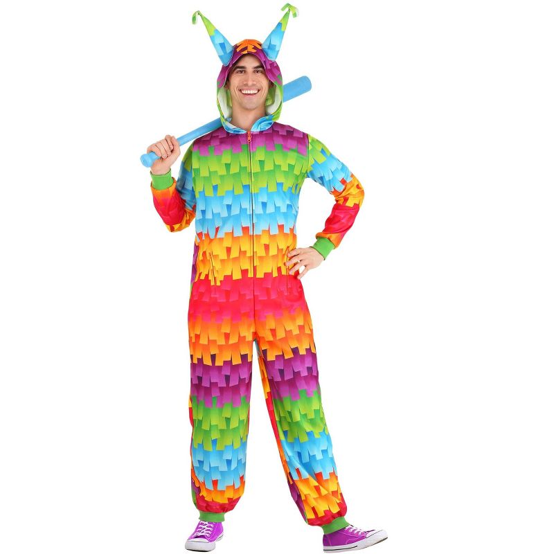 HalloweenCostumes.com Pinata Party Costume for Adults, 2 of 7