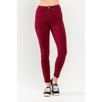 Women's High Rise Control Top Skinny Jeans - Judy Blue