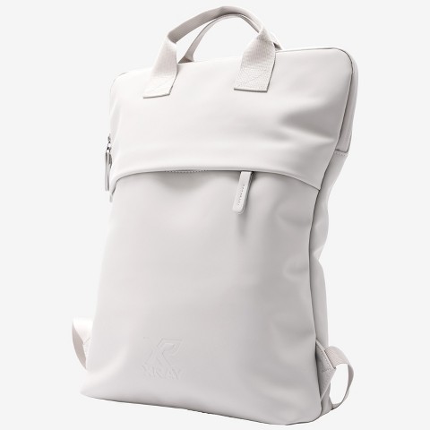 X RAY Compact Pu Laptop Bag In LIGHT GREY