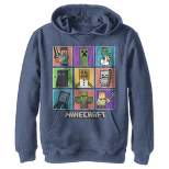 Boy's Minecraft Character Boxes Pull Over Hoodie