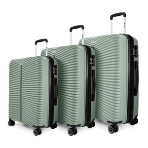 New York XPress SQ-249 Luggage Sets 3 PC Hard side Expandable with Spinner Wheels,Lightweight for Trips 20" 24" 28" - 1 of 4