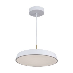Artcraft Lighting Lexi 1 - Light Pendant in  White - 1 of 4