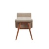 Mason Accent Bench Tan: Ink+Ivy Upholstered Narrow Bedroom Bench, Acrylic & Wood Frame, Ottoman Style - 4 of 4