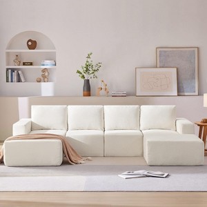 FENCY Foam-Filled Sleeper Sofa Bed for Living Room - 1 of 4