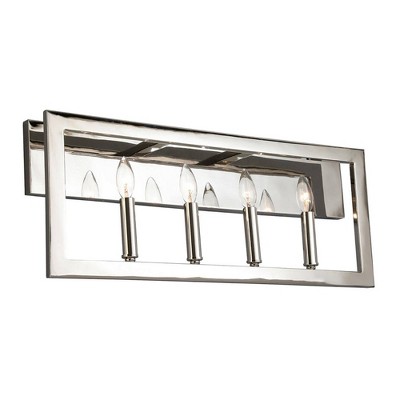 4-Light Jordan Bath Pendant Nickel - EGLO