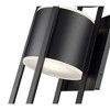 Z-Lite Luca 2 - Light Wall Light in  Black - 4 of 4