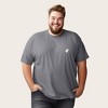 Dalix Ghost Embroidered Soft Cotton Short Sleeve T Shirt Mens - 4 of 4