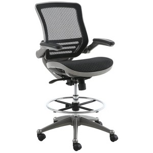 Buy Harwick Evolve™ All Mesh Heavy Duty Drafting Chair - Gunmetal Finish - 1 of 4