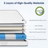 Full Size Mattress,10 Inch Hybrid Mattress, Individually Pocketed Innerspring, Medium Firm - 4 of 4