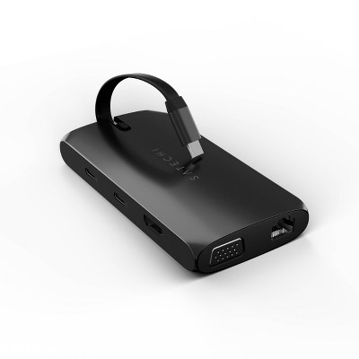 Satechi On-The-Go Multiport Adapter - Black