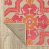 Captiv8e Designs Costa Mixed Pile Floral Medallions Sand/Pink Indoor/Outdoor Rug - 4 of 4